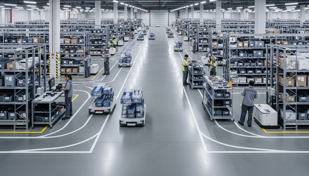 IA Automatización Criterio Himansa ingenieros Integración de Inteligencia Artificial y Automatización para la eficiencia logística e industrial